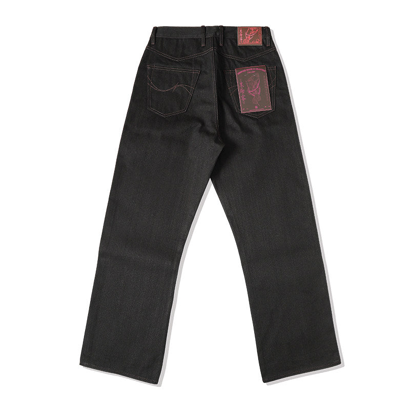 Black Swordsman Wide-Leg jeans #MC005