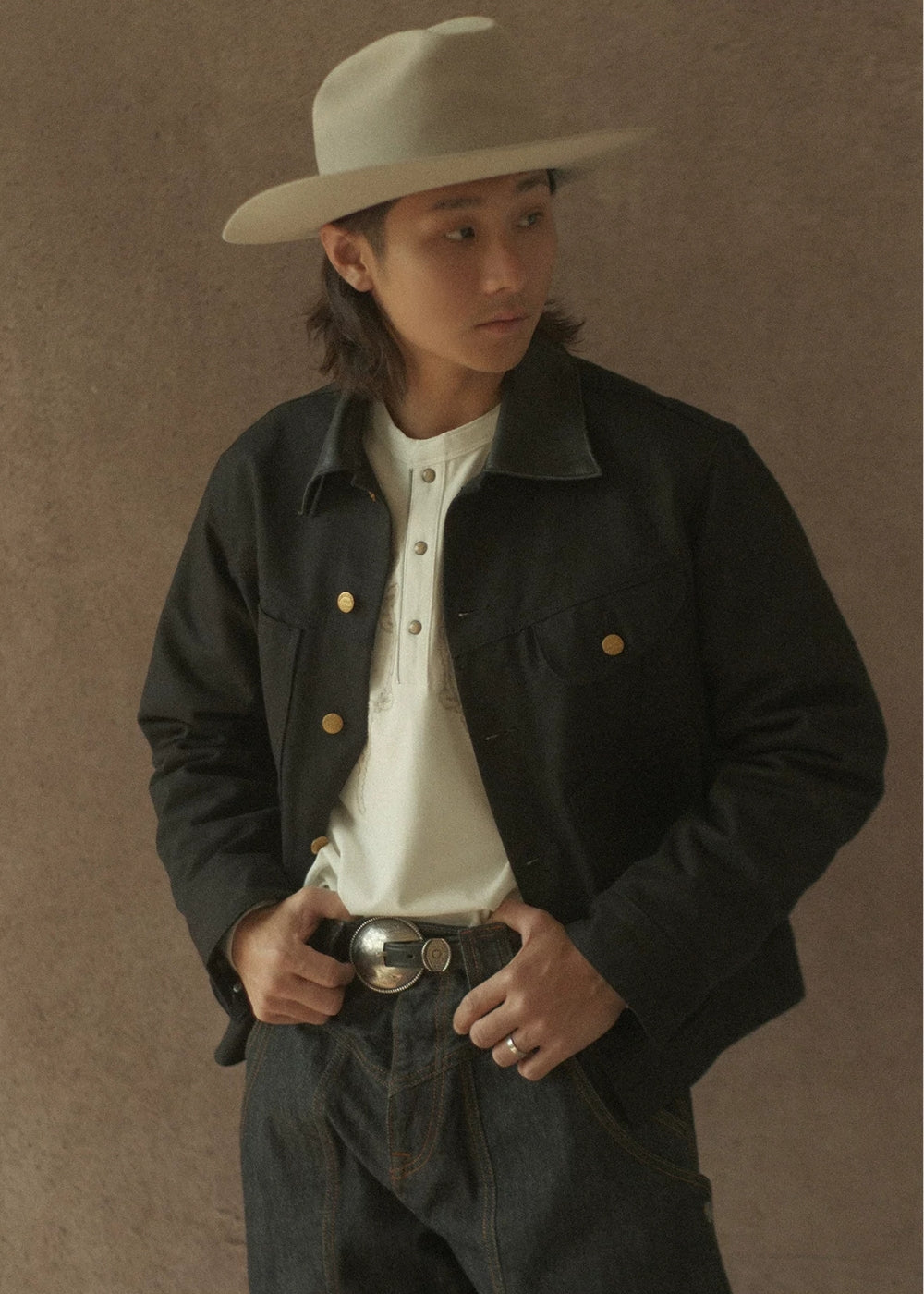 Mackinaw Wool Canvas Cruiser jacket  #MC006