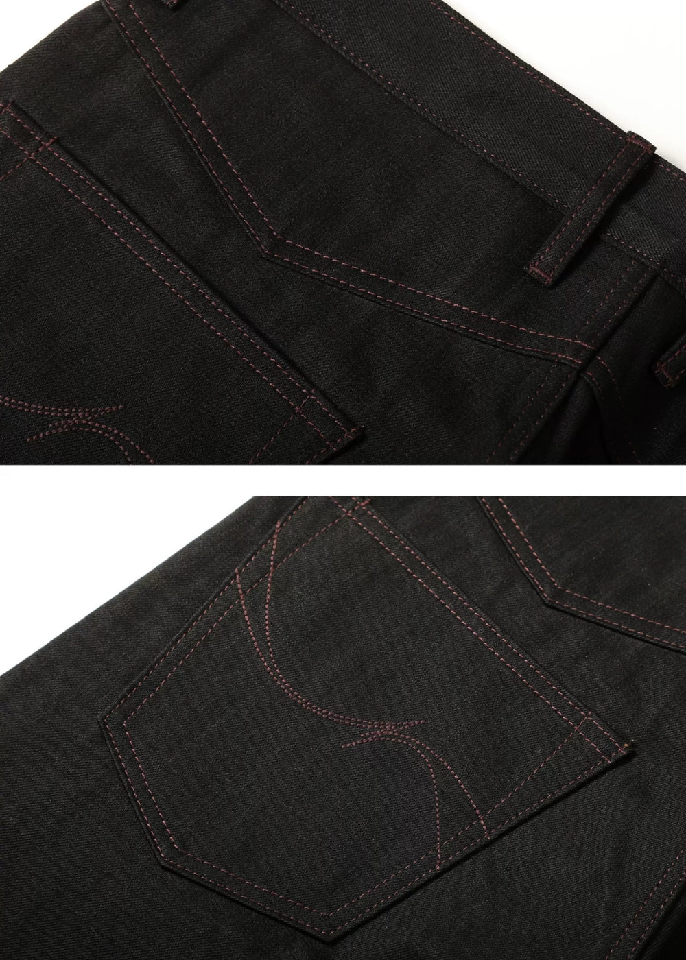Black Swordsman Wide-Leg jeans  #MC005