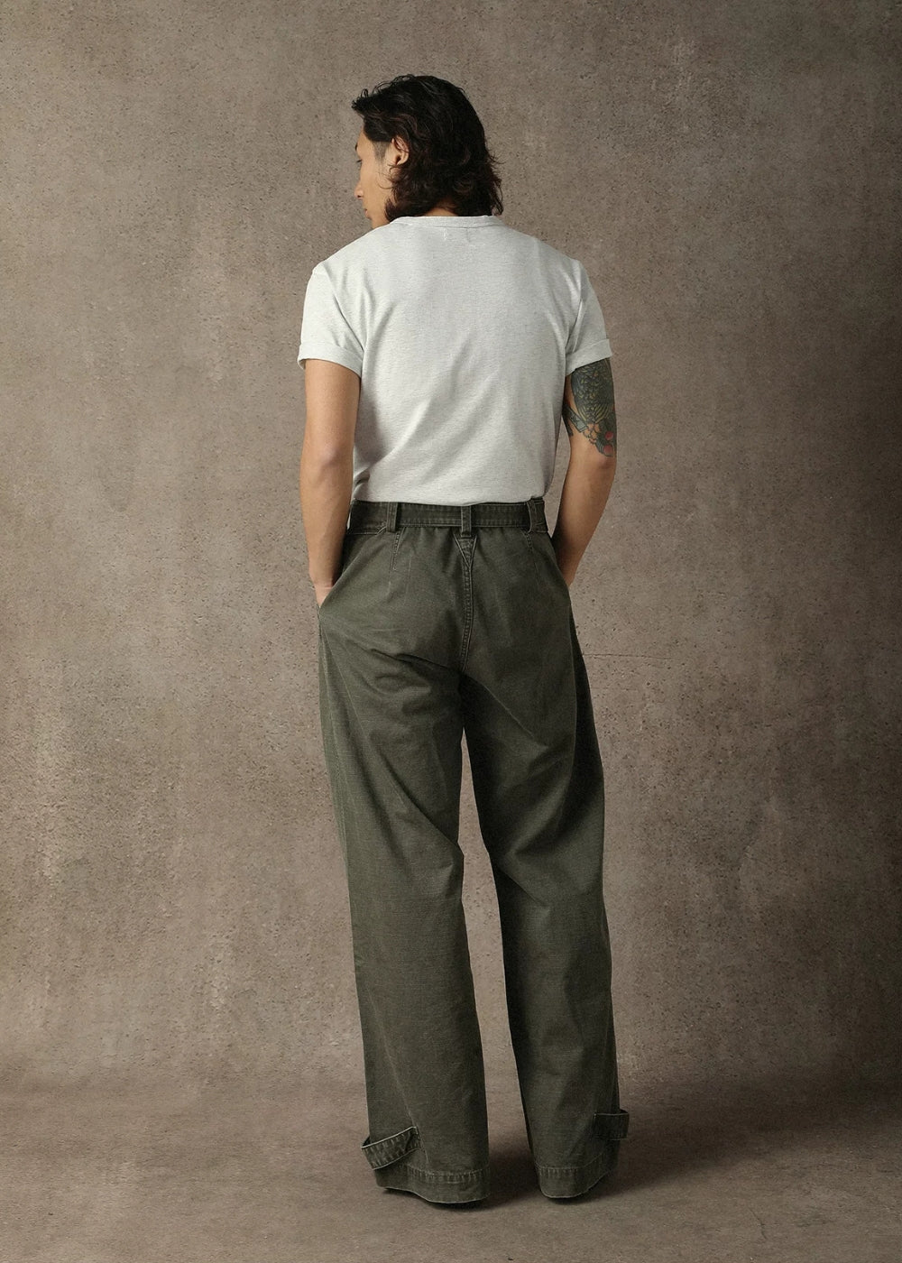 Regular-Fit Henley T-shirt  #MC002