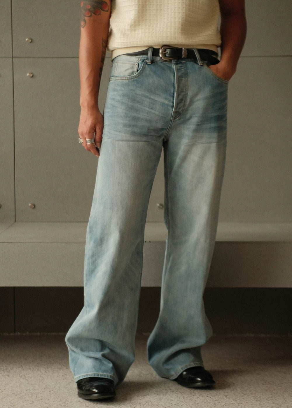 Cooling Series A-line jeans  #MC003