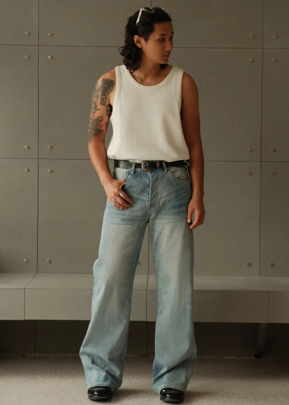 Cooling Series A-line jeans  #MC003