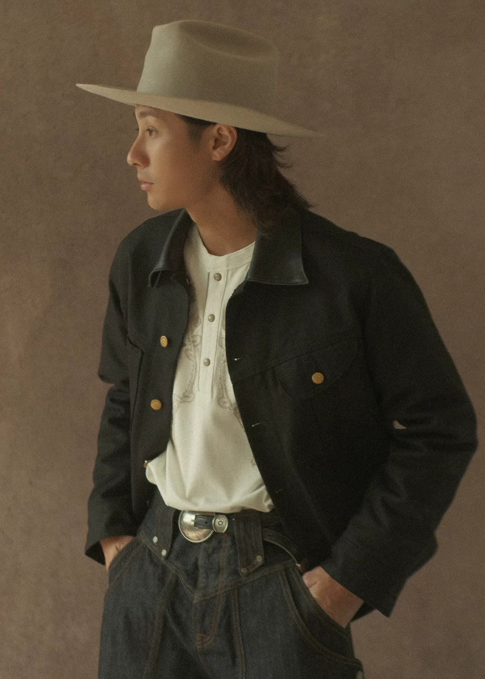 Mackinaw Wool Canvas Cruiser jacket  #MC006