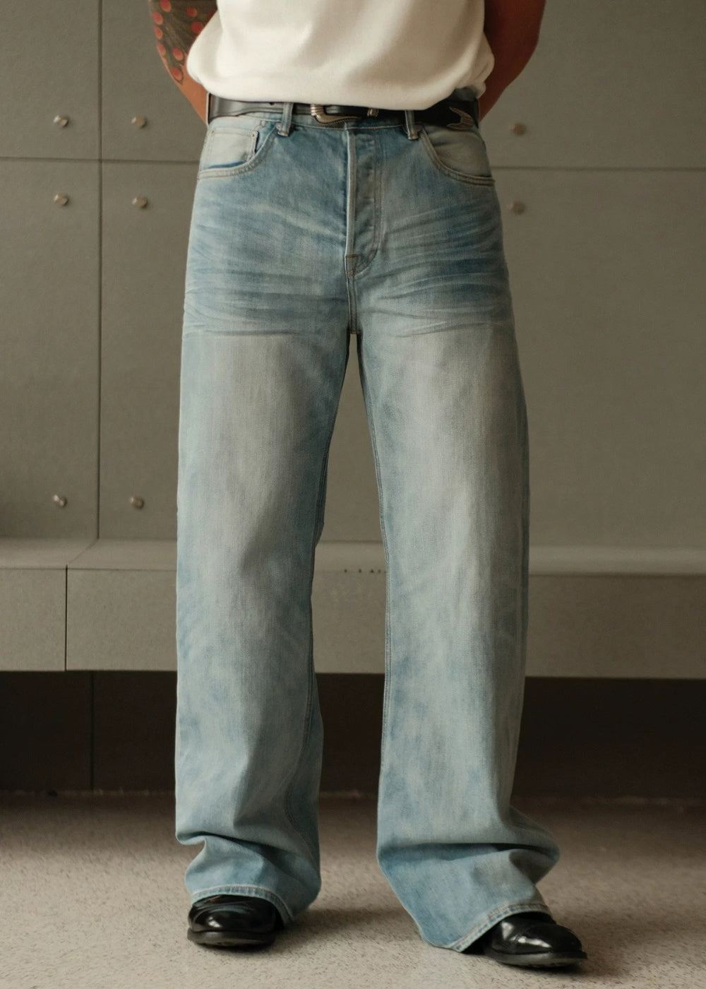 Cooling Series A-line jeans  #MC003