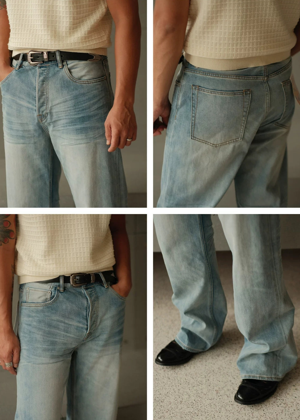 Cooling Series A-line jeans  #MC003