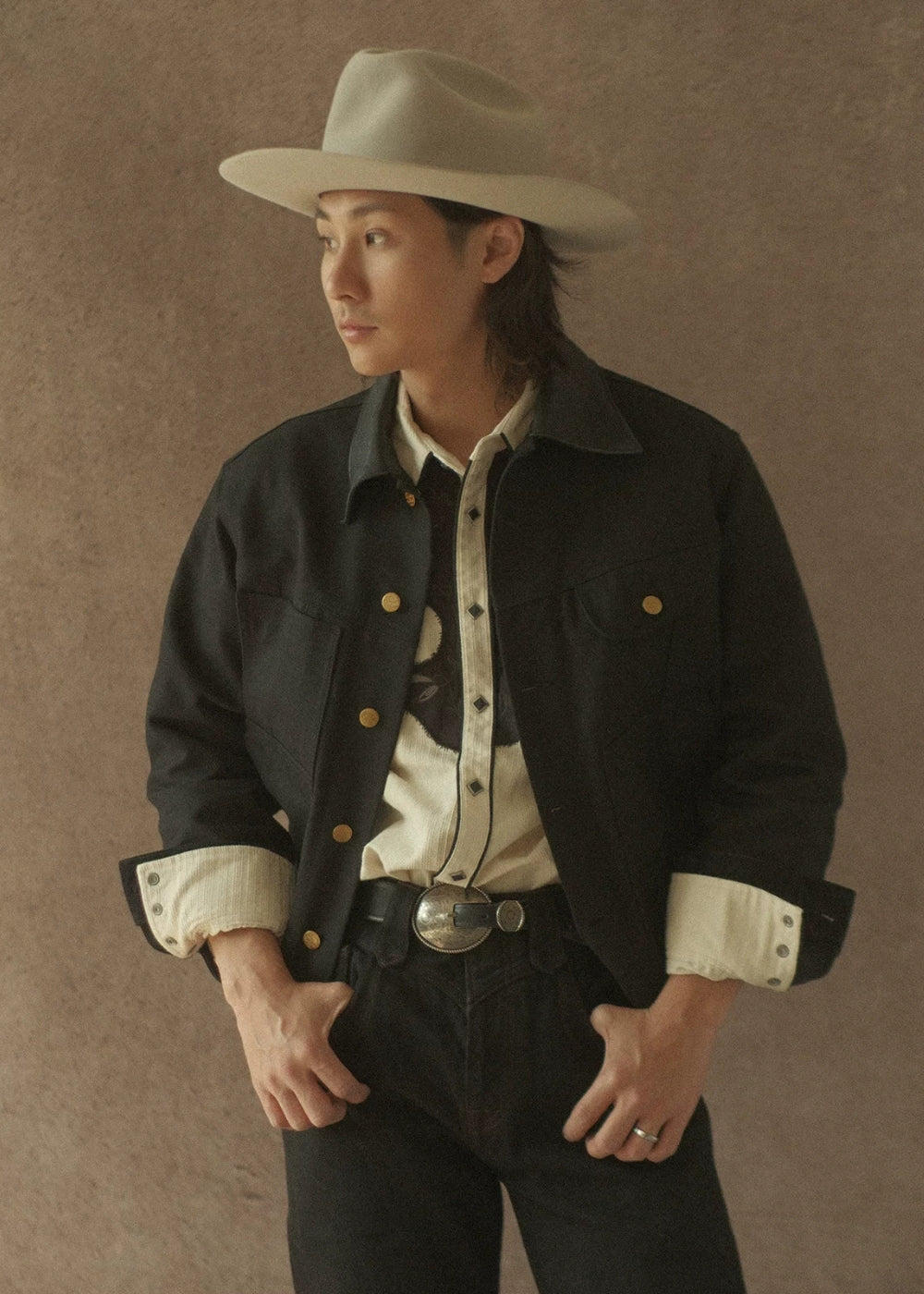 Mackinaw Wool Canvas Cruiser jacket  #MC006