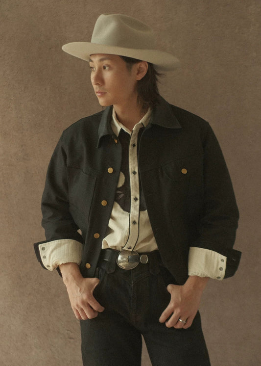 Mackinaw Wool Canvas Cruiser jacket  #MC006