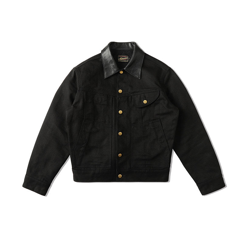 Mackinaw Wool Canvas Cruiser jacket  #MC006